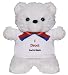I Drool for Red & Black - Plush Teddy Bear