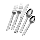 International Silver Sherwood Frost 20-Piece Flatware Set, Service for 4
