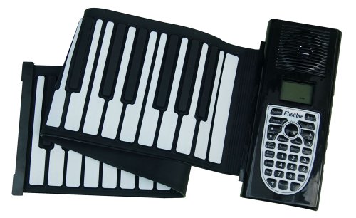 LCD Display Portable Roll up Piano 49 Keys Electronic Keyboard product image