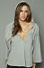 Crooks and Castles The Elite Hooded Poncho in Heather Gray hood ,Sweatshirts for Women