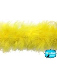 Beauty: Moonlight Feather, 2 Yards - Yellow Marabou Feather Boa 25g - Moonlight Feather, Inc.