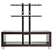 OmniMount Echo, 50FP 50-Inch Video Table with Flat Panel Stand (Espresso)