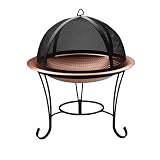 Fire Sense Copper Cocktail Fire Pit