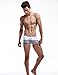 SEOBEAN Mens Low Rise Sexy Swimwear Boxer Brief Trunks 2240