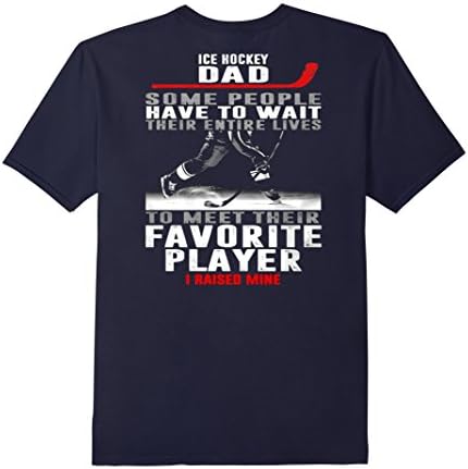 Men's ICE HOCKEY DAD- LIMITED EDITION T Shirt XL Navy