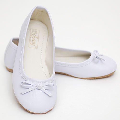 Easy USA Toddler Girls Shoes White Slippers Size Toddler 5 - Girl 4