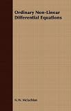 Ordinary Non-Linear Differential Equations