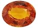 Jewelry : MIN 3.50CT 10X8MM OVAL SPESSARTITE GARNET