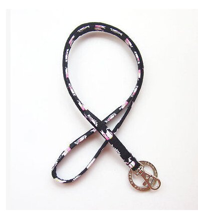 Vera Bradley Lanyard (Pink elephants)