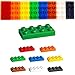BuW 100PCS 2x4 Plastic Lego Building Block Bricks Educational Toys ,helps the child develop great imagination