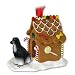 Afghan Hound Gingerbread House Ornament - Black & White