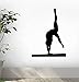 Wallmonkeys WM145718 Gymnastics Silhouette Style Wall Decal Peel and Stick Graphic (12 in H x 8 in W)