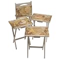 TV Tray with Stand Set of 4