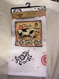 Kay Dee Designs Vintage Cow Vintage Cow Flour Sack Dish Towel