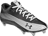 Under Armour Nitro II Blk/Wht Mid Detach Football Cleat