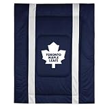 Toronto Maple Leafs NHL "Sidelines Collection" Bed Comforter (Full)