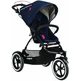 phil&teds Navigator Stroller, Midnight Blue (Discontinued by Manufacturer)