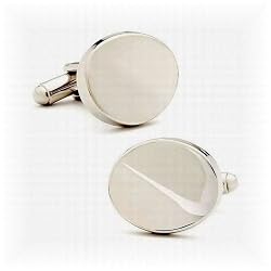 Oval Wave Cufflinks