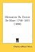 Memories Du Comte De More 1758-1837 (1898)