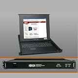 Tripp Lite B021-000-19 1U Rackmount KVM Console with 19 Monitor/Touchpad/Keyboard
