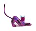 Oaxacan Carving of a Resting Cat by the Calvo Family