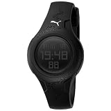 PUMA Women's PU910452001 Spin Black Digital Watch