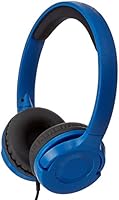 AmazonBasics blue On-Ear Headphone  (Blue)