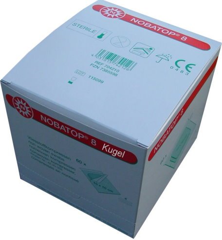 60 x 2 Stück steril Vlieskompressen Kompressen 10 x 10 cm 60 x 2 Stück steril Vlieskompressen Kompressen 10 x 10 cm