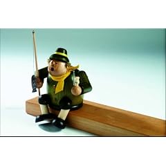 KWO R�uchermann Erzgebirge Kantenhocker Angler 18cm