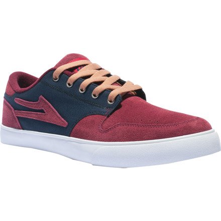Lakai Men's Carroll 5 Skate Shoe,Burgundy Suede,10 D US On Sale