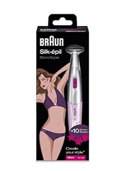 Braun FG 1100 Silk ?pil Bikini Styler, Pink and Gray