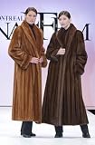 Mink Coat - Classic Shawl Collar, Demibuff