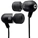 Radius Atomic Bass Aluminum Earbuds - Black