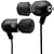Radius Atomic Bass Aluminum Earbuds - Black