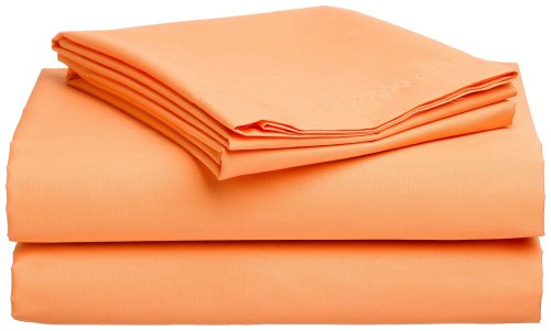 Tommy Hilfiger, 3-Piece Twin Sheet Set, Orange Pop Collection