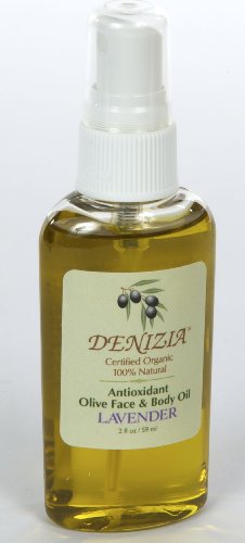 Microdermamitt Denizia Olive Oil Body Oil with Lavender, 2 Fl Oz