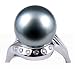 18K White Gold with Diamonds and 11-11.5 mm Tahitian Pearl Ring