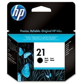HP 21 Black Inkjet 2 Pack C9351AE