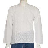 Produkt-Bild: bekleidung online Baumwollhemd Kurta f&uuml;r Buben aus Indien Brustumfang 107 cm (L/42)
