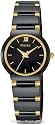 Pulsar Women's Dress Black Ion Plated Stainless Steel Watch #PTC367