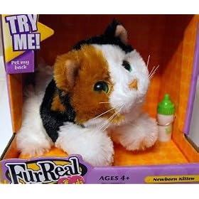 Furreal Toys Newborn Calico Kitten