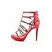 Vince Camuto Revelli Platform Studded Dress Sandals Cherry
