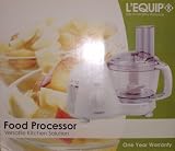 LEquip Food Processor 600 Watts Model# 363610