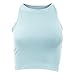 American Apparel Womens/Ladies Cotton Spandex Sleeveless Crop Top