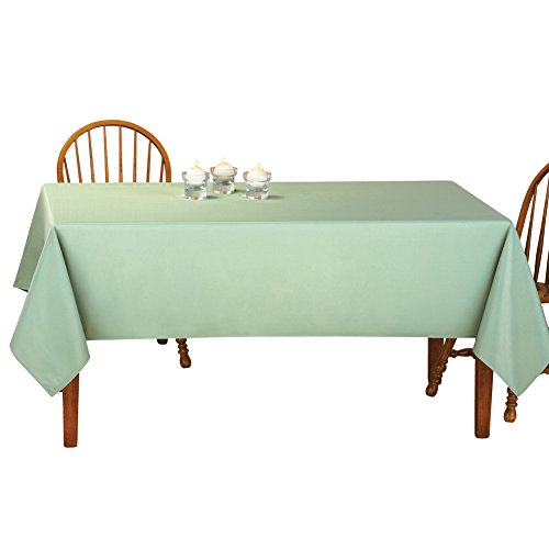 Collections Etc Basic Rectangular Tablecloth Table Linens, 60