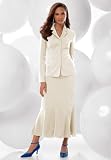 Trumpet Skirt Suit