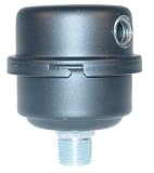Solberg FS-06-050, Miniature Filter Silencer/Breather for Compressors & Blowers, 1/2" MPT,10 SCFM