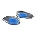 Dr Rogo Heel Cups Gel Heel Pads Gel Cushion Cups Posture Corrective Ideal for Those Suffering from Heel Spurs, Plantar Fasciitis and Achilles Tendonitis- 2 Pack (Mens)