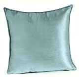 Jovi Home Faux Silk Cushion, Aqua