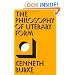 The Philosophy of Literary Form
